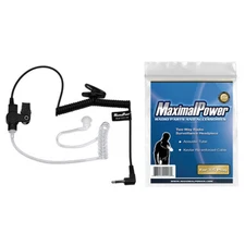 MaximalPower 3.5mm Listen-Only Surveillance Headset for Kenwood RHF 617-1N