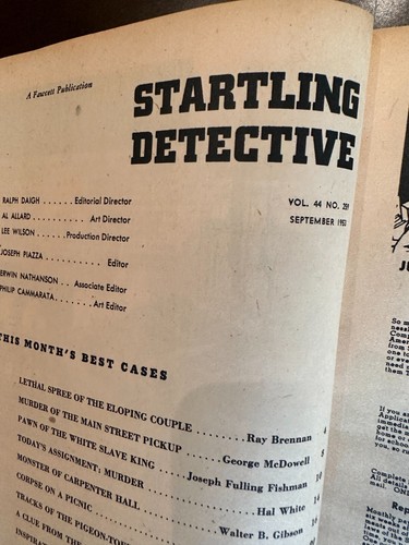 Startling Detective Magazine 1953 September VERY RARE - Picture 4 of 10