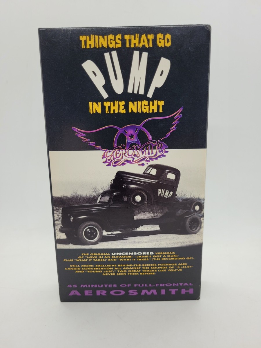その他 Things That Go Pump in the Night [VHS] Aerosmith - Things That Go Pump In The Night (No video