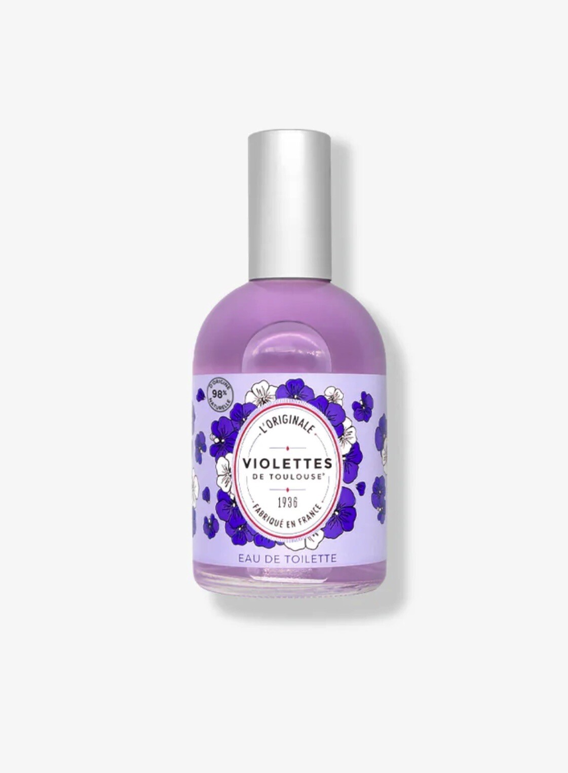 Parfum Violettes de Toulouse Berdoues eau de toilette 110 ml fleuron de la parfumerie française
