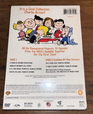Peanuts: 1960s Collection (DVD, 2009, 2-Disc Set) ••BRAND NEW