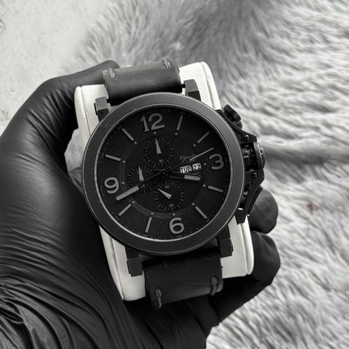 Alexandre Christie Full Black Chronograph Men’s Watch – Models 12/X251MC & 6281M - Picture 9 of 9