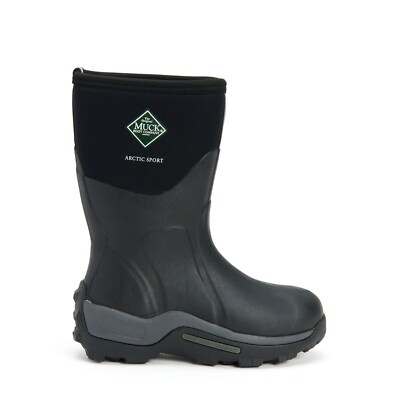 Muck Boots Arctic Sport Short Pull On Men's Waterproof Wellingtons Boots  UK