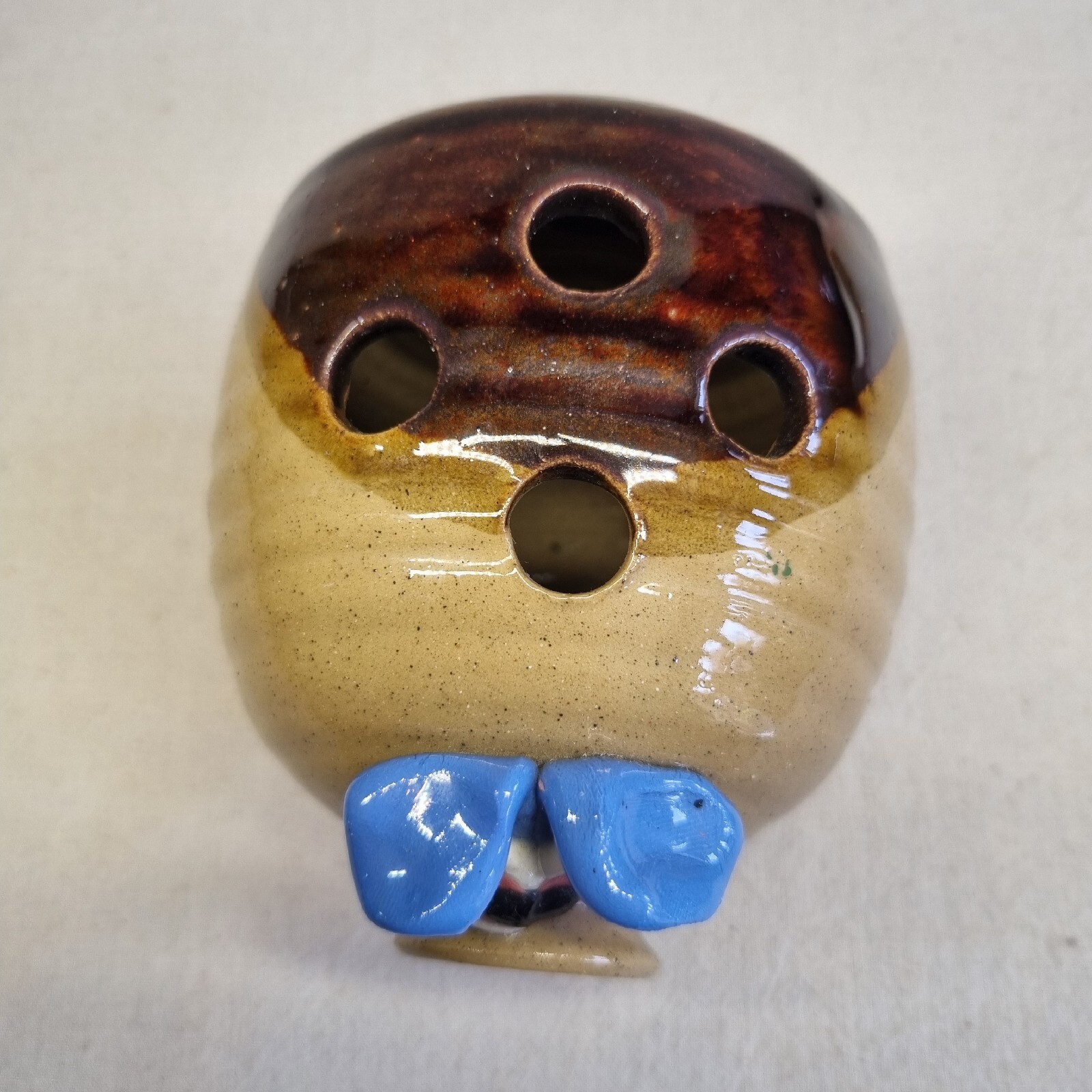 Welsh Ugly Pottery Pig Pencil Holder Ceramic Pig Figurine eBay