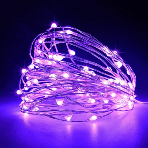 Catena Luminosa LED 50/100/200 Batteria Micro Filo Esterno Interno Illuminazione Xmas - Foto 71 di 88