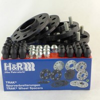 H&R Spurverbreiterung 12/36Mm Schwarz FüR Ford Fiesta JHH Ka KAF