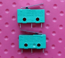 10PCS DONGHAI KW4-3Z-3 Micro Switch 3 Pin COM and NO 5A 250V T120 Short Handle-