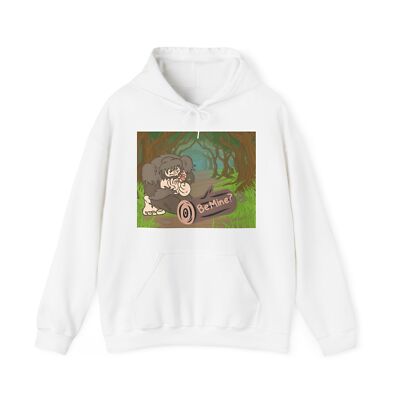 Special Valentines Day  Bigfoot Be Mine Unisex Heavy Blend  Hooded Sweatshirt