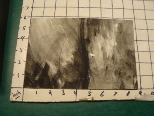Vintage original LESLIE SNOW (Feron) Art -- abstract, unsigned, not dated