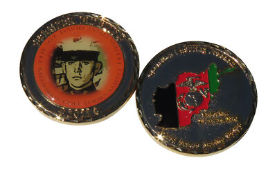 US Marine Corps Sgt. David James Smith Golf Tournament 2011 Challenge Coin