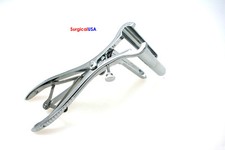 Mathieu Rectal Speculums 8inch Three Solid Blades with Set Screw Lock