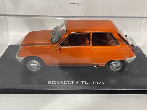 1:24 Renault 5 TL 1973 Showcase Hachette Diecast Auto Vintage - Imagen 3 de 3