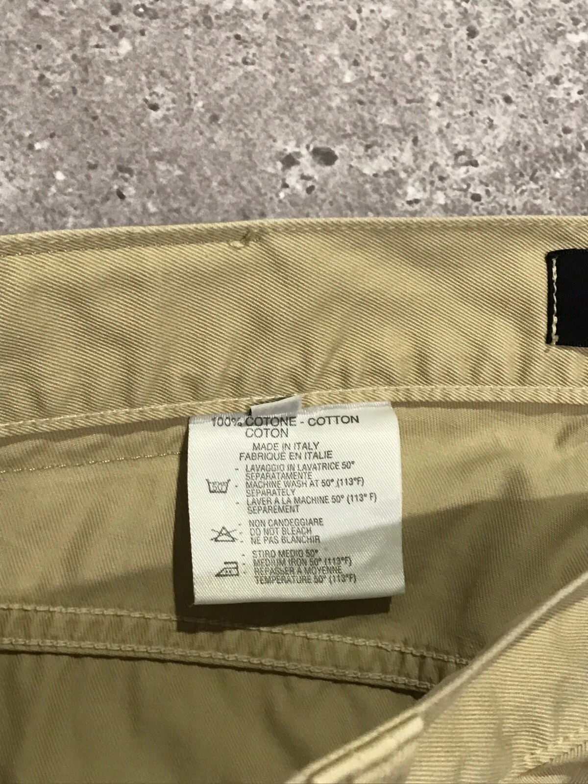 Versace Classic V2 Vintage Beige Pants Pantaloni firmati da uomo