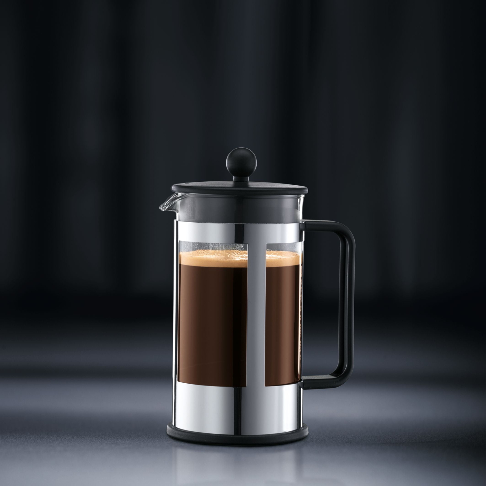 Bodum 34 oz Kenya French Press Coffeemaker, Stainless Steel