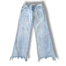 Free People We The Free Maggie Mid Rise Straight Leg Denim Jeans Women  s Size 26