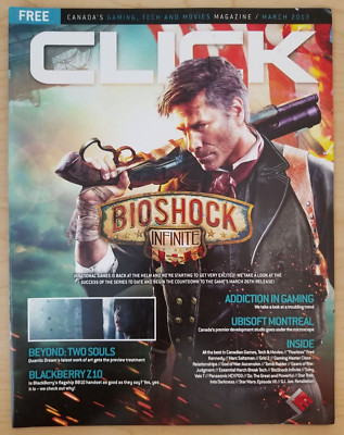 Click magazine - Mar 2013 issue (Future Shop gaming/movie) Bioshock Infinite