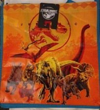 2 NEW 2021 Jurassic World - Bag - Tote - Halloween or Trick or Treat Bag
