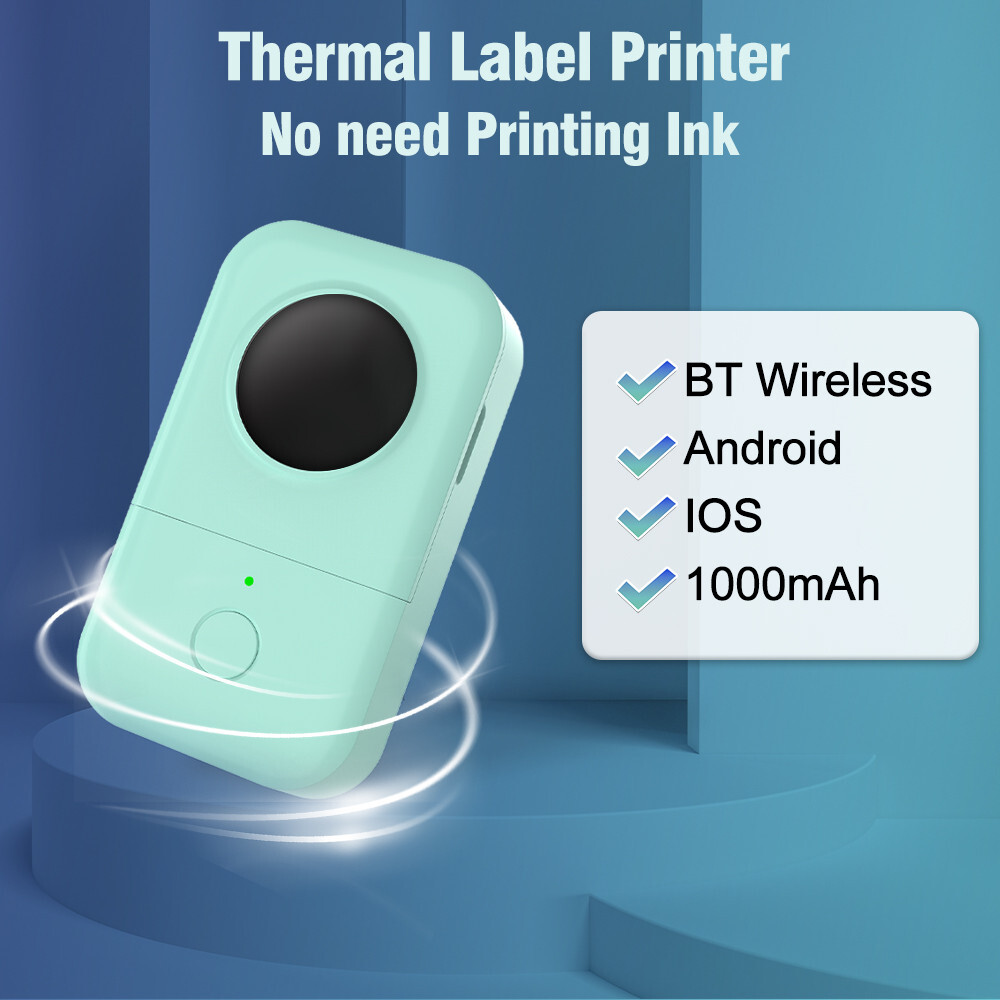Phomemo D30 Bluetooth Thermal Label Maker Wireless Portable Printer  