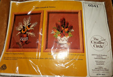The Creative Circle 0541 Cattails  Daisies  Kit -Both designs. 8-31 