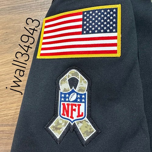 AUTHENTIC Nike Buffalo Bills 2020 Salute to Service Hoodie Mens NFL Sideline - Afbeelding 2 van 11