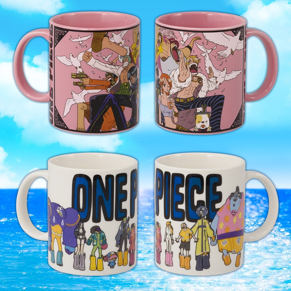 Ichiban Kuji ONE PIECE 25th Pirate King E Prize Anniversary Mug
