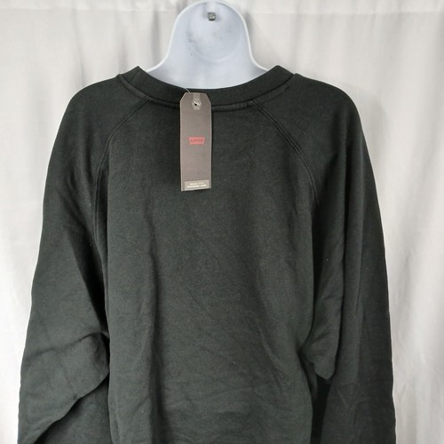 Levis Long Sleeve Crew Neck Pullover Graphic Sweatshirt Black Womens Size 3X - Picture 6 of 16