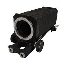 Minolta Model II Bellows for Macro Photography SR Black Camera Accessory