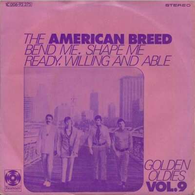 The American Breed - Bend Me, Shape Me / Read 7'' Single Vinyl Sch