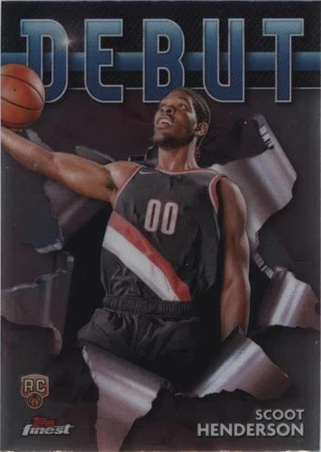 2023-24 Topps Finest - Scoot Henderson #D-3