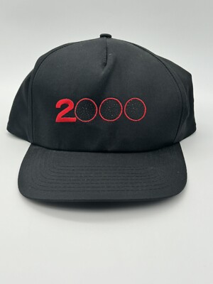 Y2K Vtg 2000 New Years Headlights Light Up Snapback Sports Hat
