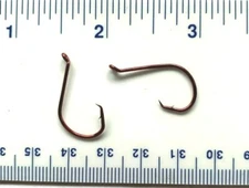 100 GT 2X Red Offset Circle Fish Fishing Hooks size 2 - 100 hooks 7384