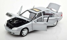 NOREV 1998 Mercedes Benz S600 V12 W220 Silver Metallic 1:18*New! LAST ONE!!