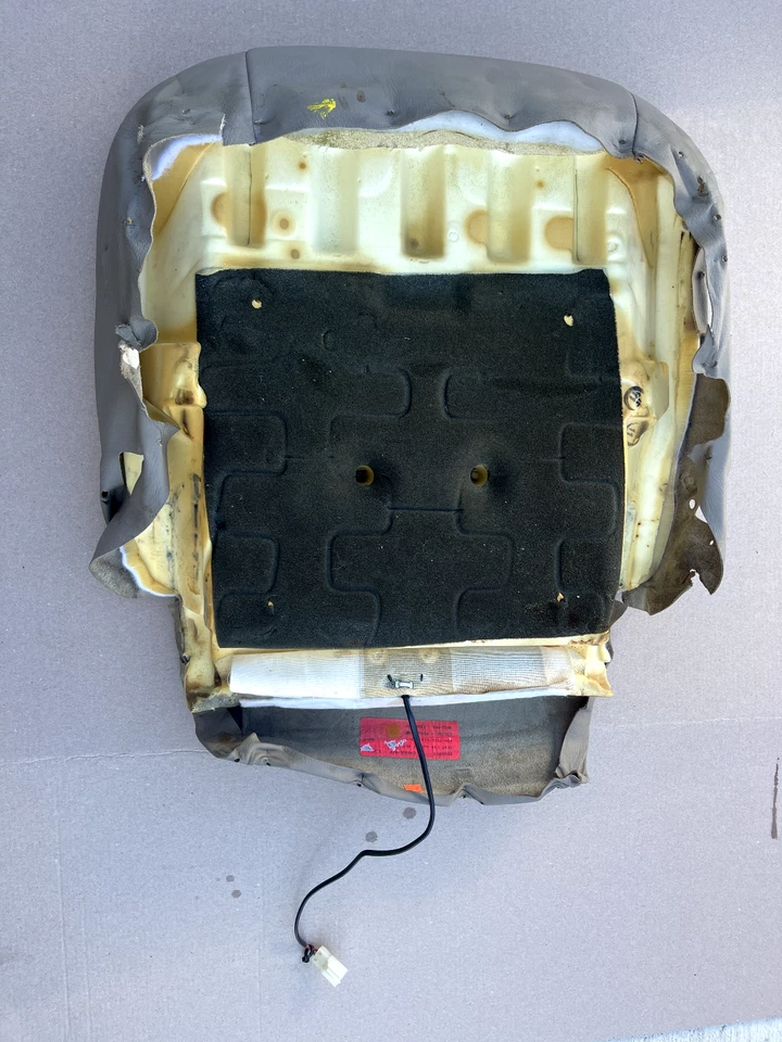 1989 BMW 525i E34 ПЕРЕДНЕЕ СИДЕНЬЕ НИЖНЯЯ ПОДУШКА С КОЖАНЫМ ЧЕХЛОМ ЛЕВАЯ СТОРОНА OEM - Изображение 4 из 4