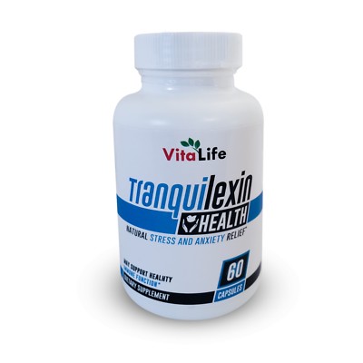 2 TRANQUILEXIN- Herbal  Stress Anxiety  & Panic Relief 100% Natural -Tranquilene