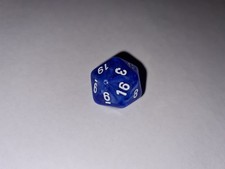 Chessex Vortex Wispy Blue - d20 - OOP dice 4 