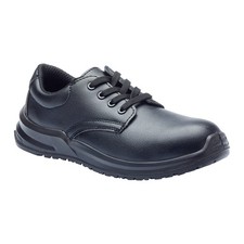 Blackrock Lace-Up Safety Shoes, Mens Womens Steel Toe Cap, Chef, Nursing, Orthop