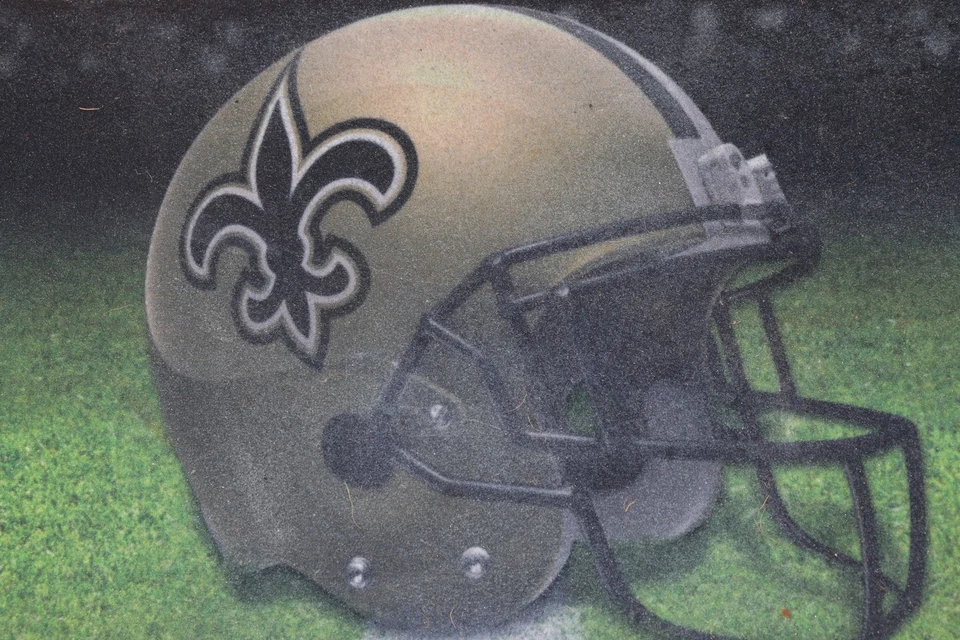 FANMATS NFL - New Orleans Saints 18 pulgadas x 30 pulgadas. Alfombrilla de goma para puerta Foto 3 de 4