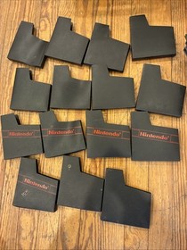 6475) Nintendo NES Game Lot - 15 Games Tetris Sports Q-Bert Mario & More