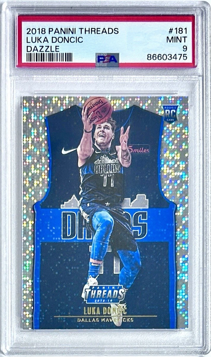 PANINI prizm DONCIC ドンチッチ  ルーキー PSA9 rc Amazon.com: Luka Doncic 2018-19 Panini Prizm Rookie Card #280 PSA
