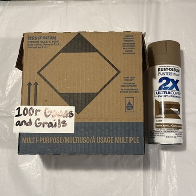 Rust-Oleum 6-Pack Satin Nutmeg Painter's Touch 2X Ultra Cover Spray Paint 12 oz