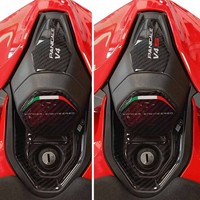 3D Aufkleber Schutz FüR Motorradheck Kompatibel Mit Ducati Panigale V4 V4S 2025