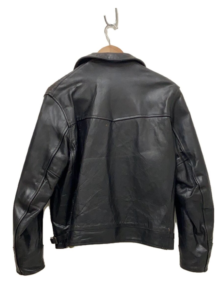 AERO RIDERS 黒 レザージャケット 楽天市場】エアロレザー AERO LEATHER ダブルライダースジャケット