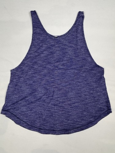 Lululemon Rush Hour TankHeathered Emperor Blue Women’s 8 Retail $58