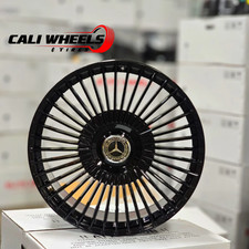 22 Inch Wheels And Tires Staggered For Mercedes S Class 5x112 22x9.522x10.5