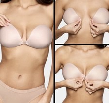 Boomba Magic Padded Sticky Bra Beige Size AA