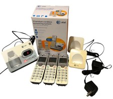 AT T EL5230 Cordless Phones 3 Handset Cordless Answering System DECT 6.0