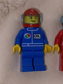 Lot 3 Classic Town LEGO Octan Minifigure Racing Team oct032 Oct018 Ocr025 Helmet