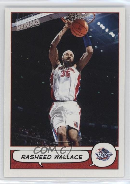 2004-05 Topps Bazooka Rasheed Wallace #103 5x0