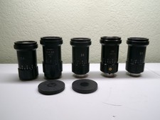 LOT OF 5 SILL OPTICS LASER BEAM EXPANDERS - 1:1,2X / 1.5X / 2X / 5X/ 5X 1064nm
