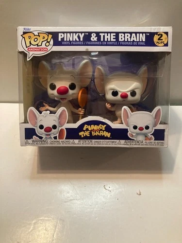 NEW Funko Pop Animation Pinky & The Brain 2 Pack READ